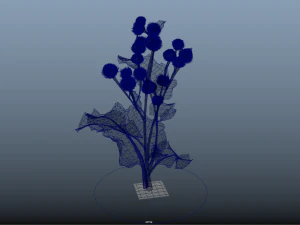 flor-x10-121to130 Modelo 3D