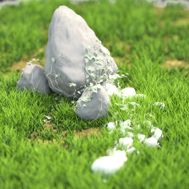 bush-x10-141to150 Modèle 3D .c4d .max .obj .3ds .fbx .stl .blend 