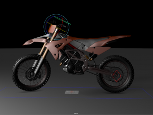 motorcycle01 3D Model