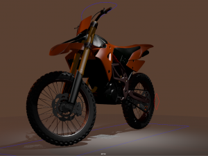 motorcycle01 3D Model