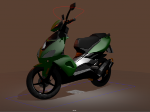 motorcycle02 Modelo 3D