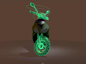 motocicleta02 Modelo 3D
