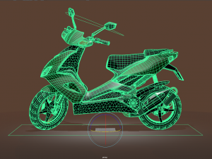motorcycle02 Modelo 3D