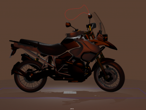 motorcycle03 3D Model
