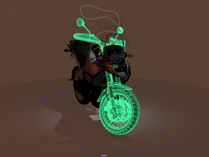 motorcycle03 3D Model