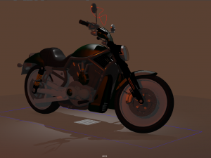 motorcycle05 3D Modell