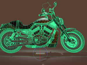 motorcycle05 3D Modell