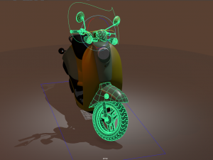 motorcycle06 3D Model