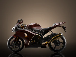 motocicleta08 Modelo 3D