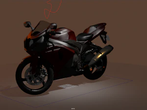 motocicleta08 Modelo 3D