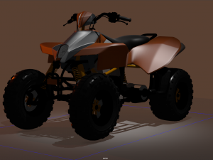 motorcycle07 Modelo 3D