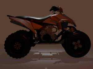 moto07 Modello 3D