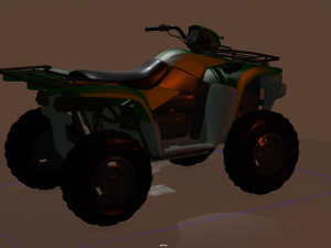 motorcycle09 Modelo 3D