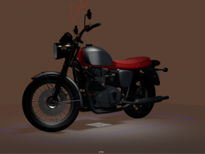 motorcycle10 3D Model