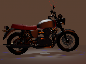 motorcycle10 3D Model