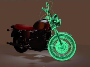 motorcycle10 3D Model
