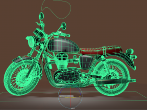 motorcycle10 3D Model