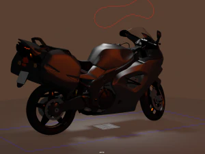 motocicleta11 Modelo 3D