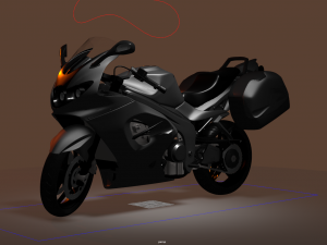 motorcycle11 3D Model