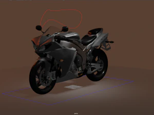 motorcycle12 3D Model