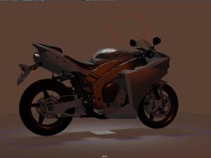 motorcycle12 Modelo 3D