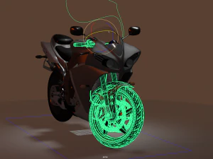 motorcycle12 3D Model