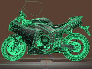 motorcycle12 3D Model