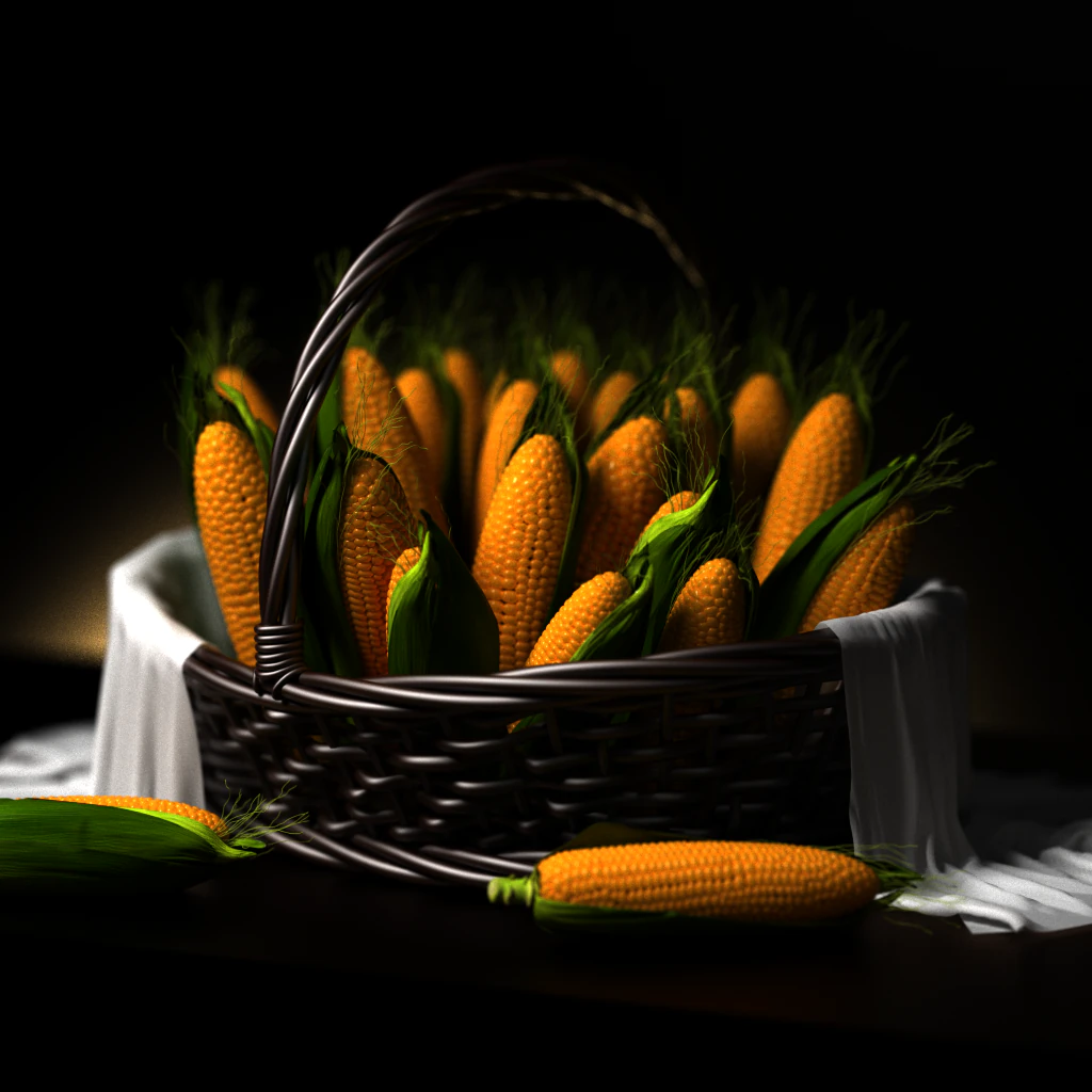 фрукти та овочі 2 3D Модель .c4d .max .obj .3ds .fbx .stl .blend 