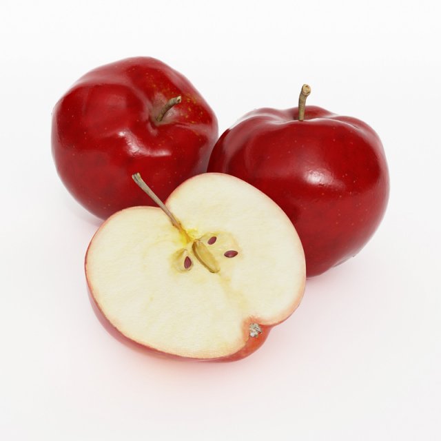 fruit and vegtebale 5 3D Model .c4d .max .obj .3ds .fbx .stl .blend 