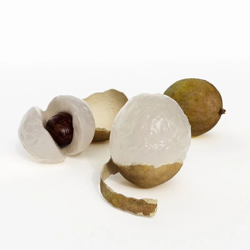 фрукти та овочі 6 3D Модель .c4d .max .obj .3ds .fbx .stl .blend 