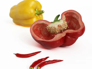 фрукти та овочі 6 3D Модель