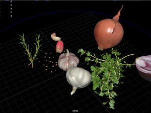 фрукти та овочі 6 3D Модель