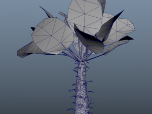 summer trees x21 3D Model