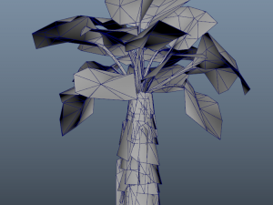 summer trees x21 3D Model