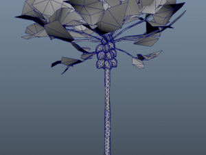 summer trees x21 3D Model