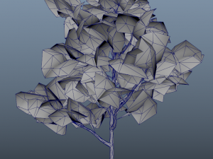fall trees x11 3D 模型