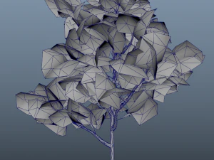 fall trees x11 3D Model