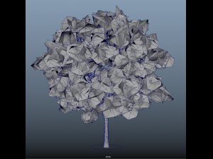 fall trees x11 3D 模型
