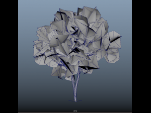fall trees x11 3D 模型