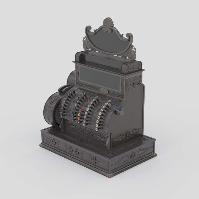 nostalgic x10 no5 Modello 3D .c4d .max .obj .3ds .fbx .stl .blend 