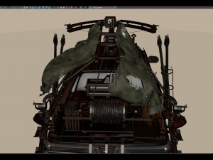 apocalyptic car 3D Model
