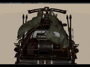 apocalyptic car 3D Model