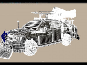 apocalyptic car 3D Model