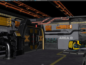 sci-fi motorcycle Modelo 3D