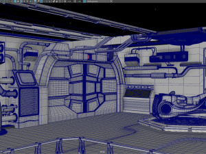 sci-fi motorcycle Modelo 3D