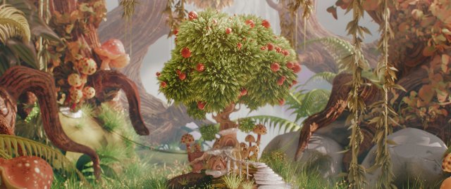 fantasy plants Modèle 3D .c4d .max .obj .3ds .fbx .stl .blend 