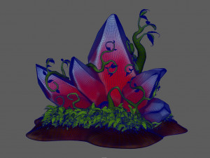 fantasy plants Modèle 3D