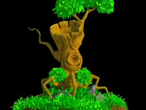 fantasy plants 3D Model