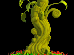 fantasy plants Modèle 3D