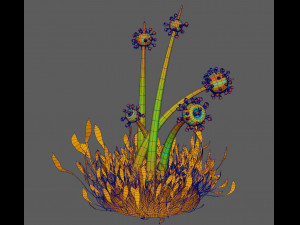 fantasy plants Modèle 3D